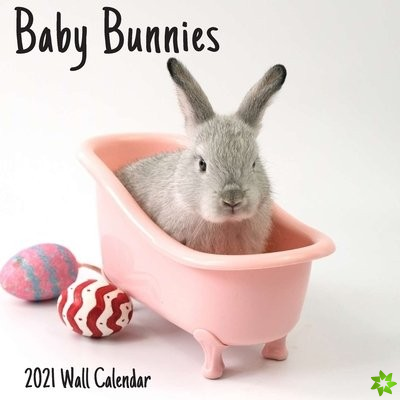 Baby Bunnies 2021 Wall Calendar