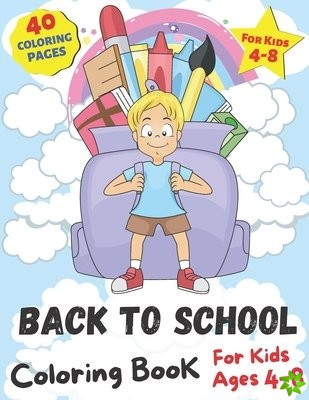 Back To School colouring Book