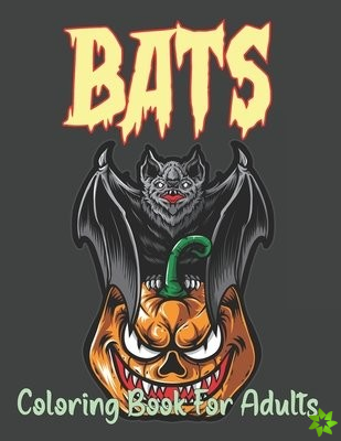 Bats Coloring Book for Adults