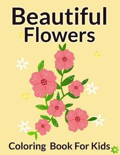 Beautiful Flower Coloring Book For Kids