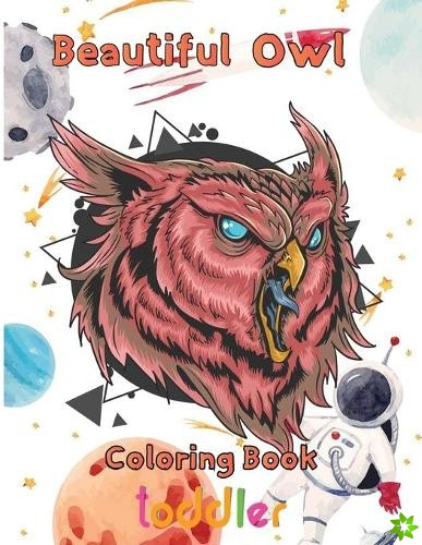 Beautiful owl Coloring Book toddler