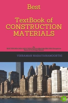 Best TextBook of CONSTRUCTION MATERIALS