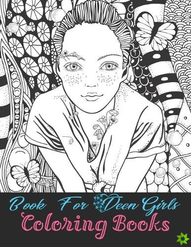 Book For Teen Girls Coloring Books
