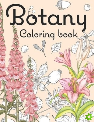 botany coloring book