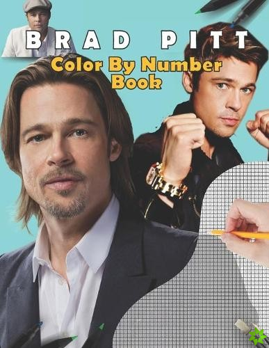 Brad Pitt Color By Number Book