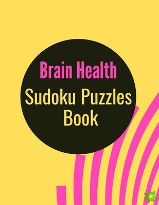 Brain Health Sudoku Puzzles Book