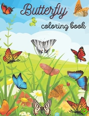 Butterfly coloring book