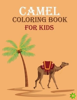 Camel Coloring Book For Kids