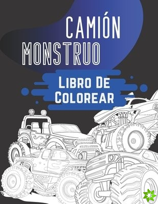 Camion Monstruo Libro De Colorear