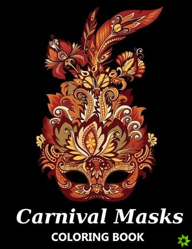 Carnival Masks Coloring Book