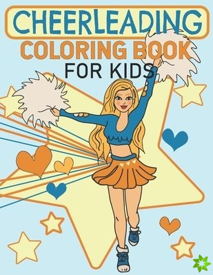 Cheerleading Coloring Book For Kids