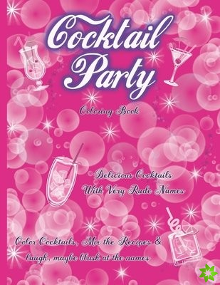 Cocktail Party Coloring book