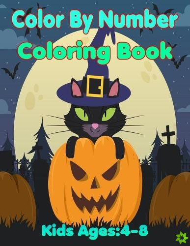 Color By Number Coloring Book Kids Ages