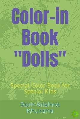 Color-in Book Dolls