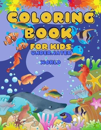 Coloring Book For Kids Underwater World