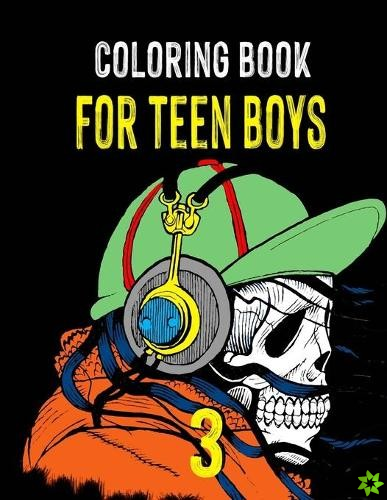 Coloring Book for Teen Boys 3
