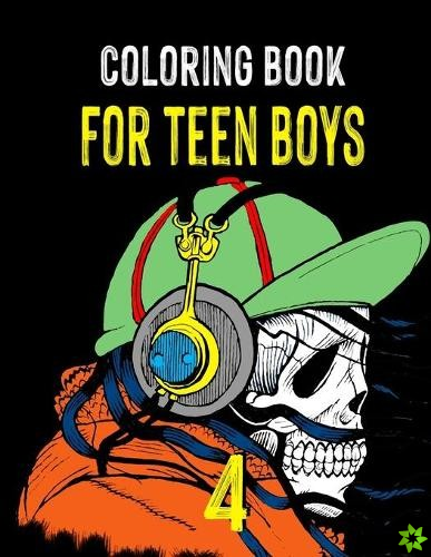 Coloring Book for Teen Boys 4