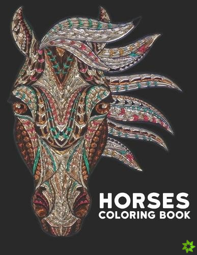 Coloring Book Horses