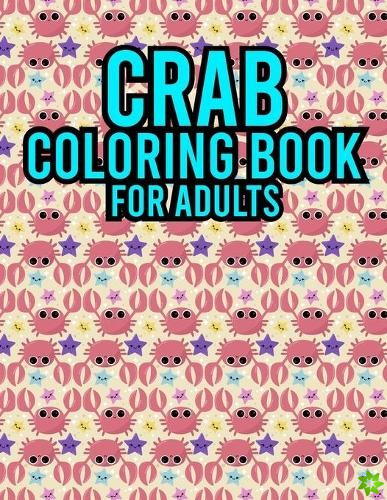 Crab Coloring Book For Adults