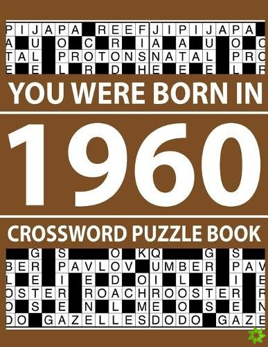 Crossword Puzzle Book-You Were Born In 1960