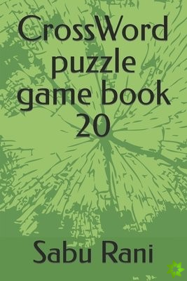CrossWord puzzle game book 20