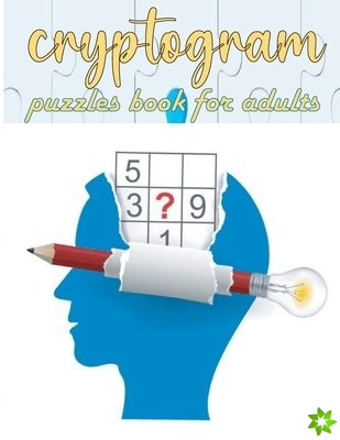 cryptogram puzzles book for adults
