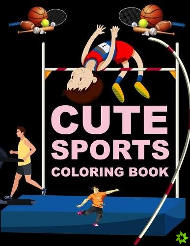 Cute Sports Coloring Book