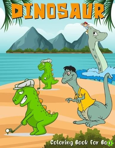 Dinisaur Coloring Book For Boys