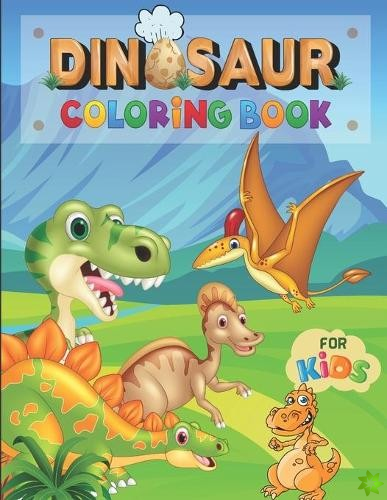 DINOSAUR COLORING BOOK FOR Kids