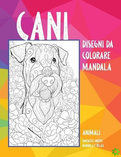 Disegni da colorare Mandala - Fantastici motivi Mandala e relax - Animali - Cani