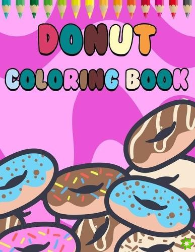 Donuts Coloring Book