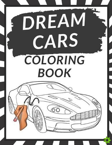 Dream Cars Coloring Book