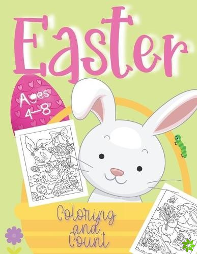 Easter Coloring and Count