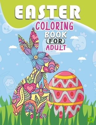 Easter Coloring Book For Adult