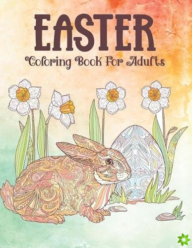 Easter Coloring Book For Adults