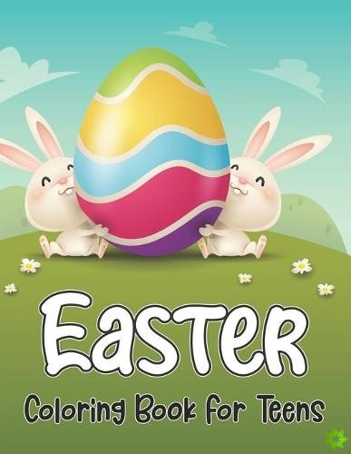 Easter Coloring Book For Teens