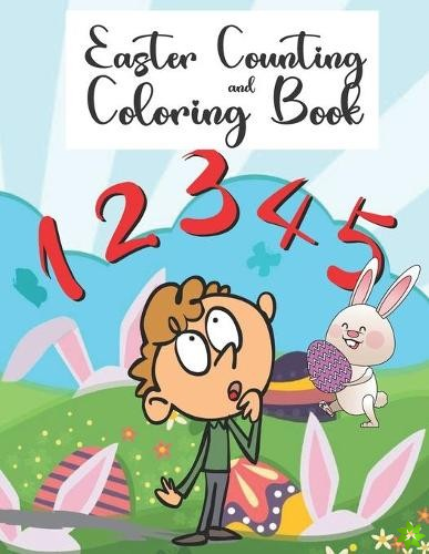Easter Counting and Coloring Book