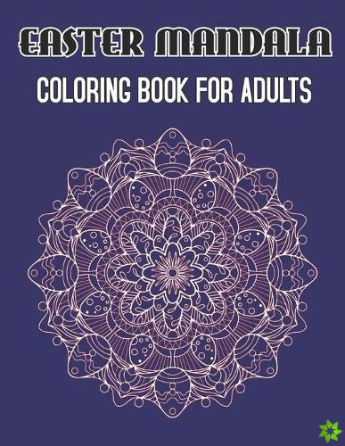Easter Mandala Coloring Book For Adults