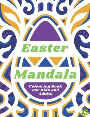 Easter Mandala Colouring Book