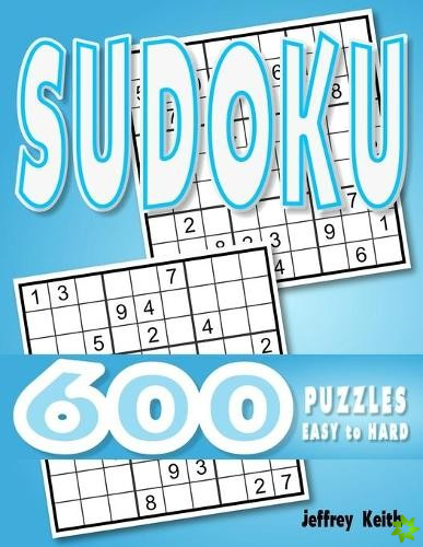 Easy to hard sudoku puzzle book with solutions for adults