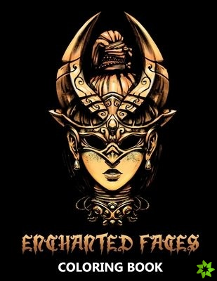 Enchanted Faces Coloring Book