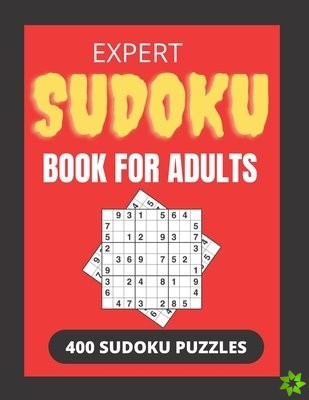 Expert Sudoku book for adults 400 sudoku Puzzles