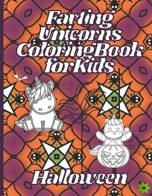 Farting Unicorns Coloring Book For Kids
