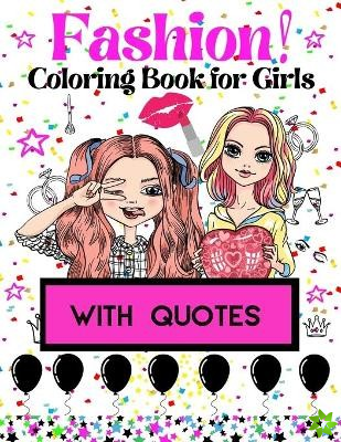 Fashion Coloring Book for Girls