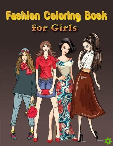 Fashion Coloring Book for Girls