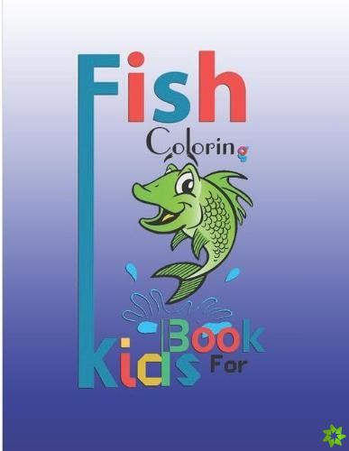 Fish Coloring Book for kids