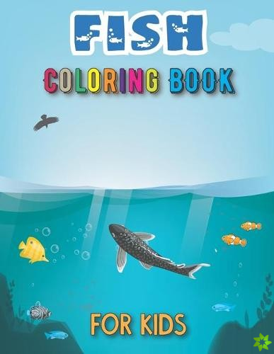 Fish Coloring Book for Kids