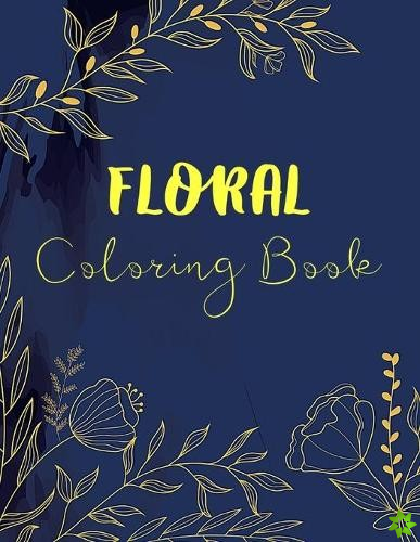 Floral Adult Coloring Books For Women