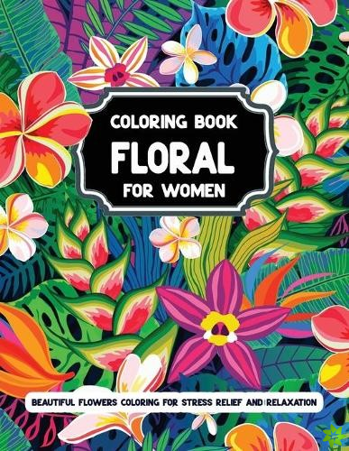 Floral Coloring Book for Women
