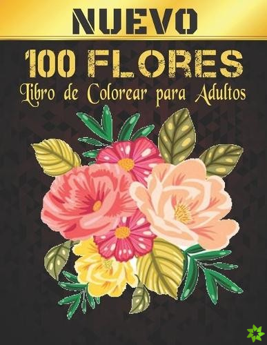 Flores Libro Colorear Adultos